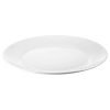 Ikea Tempered Glass Classic Plates (White, 25 cm) - Pack of 6 Pieces