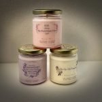 Scented Soy Wax Candles for Stress Relief and Home Decor || Vanilla, Rose and Lavender || No Black Smoke, Paraben Free, Long Lasting Candles, Hand Poured Natural 100% Soy Wax - Set of 3