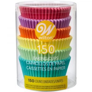 Rainbow Pastel Cupcake Liners 150 Count