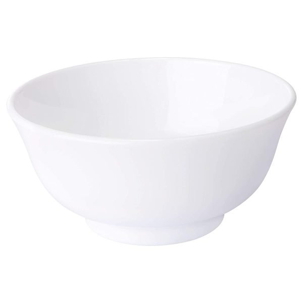 IKEA Tempered Glass Rice Bowls (Pack of 6 Pieces, White, 11 cm)